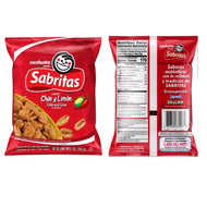 Cacahuate Sabritas Chile Limon--2 Paquetes en caja