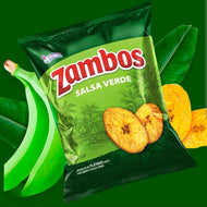 Zambos Salsa Verde-- Platanitos Chips