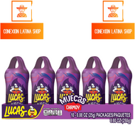 Lucas Muecas Chamoy Caramelizado con Polvo de Chile 10 Lucas en paquete