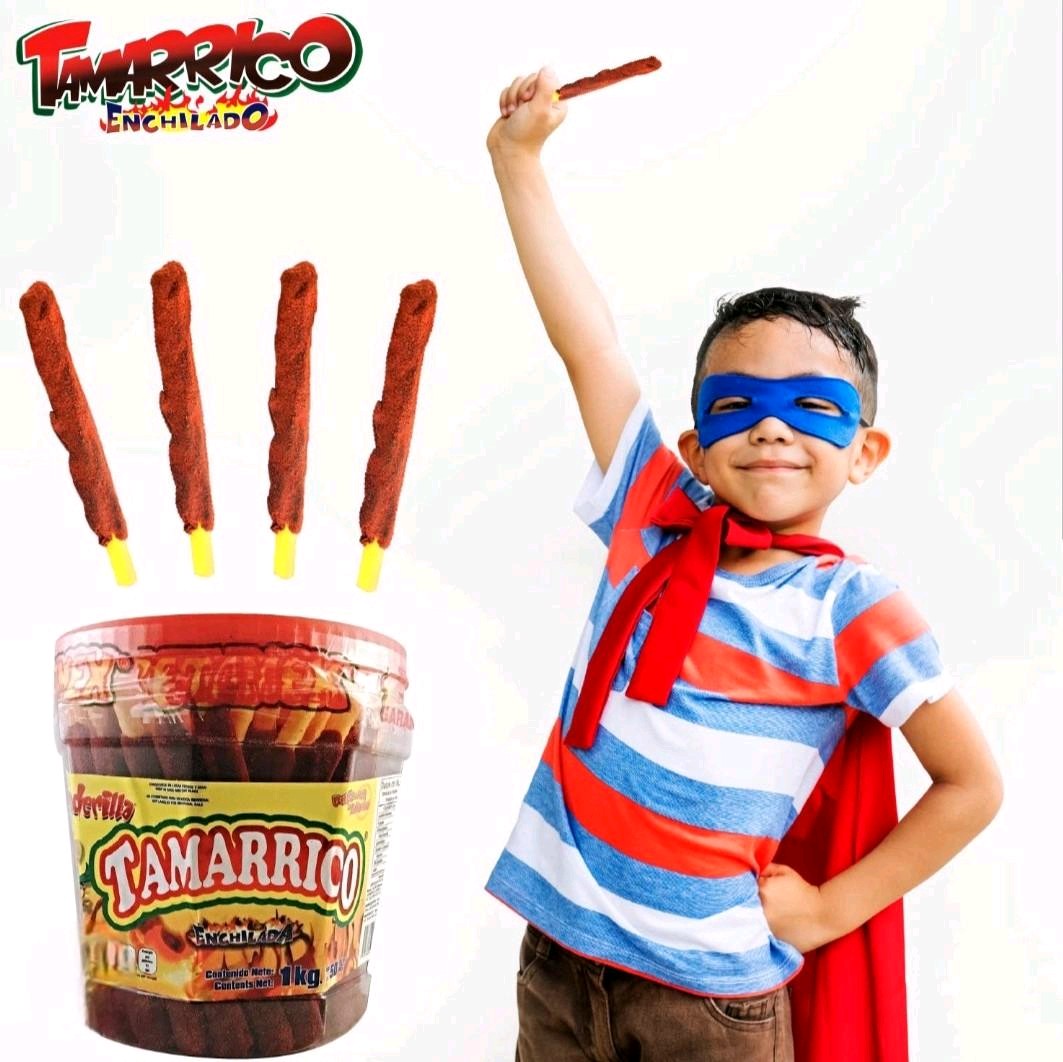 Betamex Tamarrico-- Banderillas de Tamarindo chile-- tarro 1kl