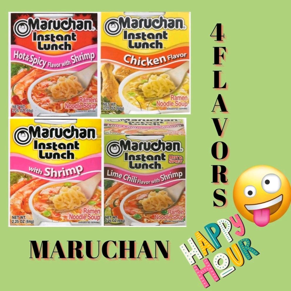 Maruchas Locas-- 6 Chips Pequeñas y 4 Sopas Maruchan