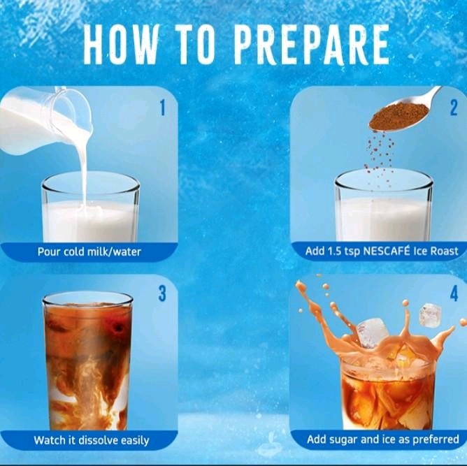 Nescafe Ice Roast Mexicano y Americano-- El perfecto ingrediente para tu cafe frio-- 2 Nescafes