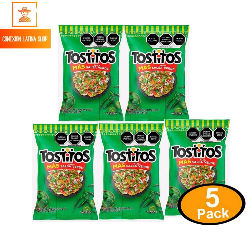 Tostitos Salsa Verde--- 5 Paquetes Pequeños