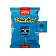Vero Paleta Pinta Azul 40pzas en bolsa