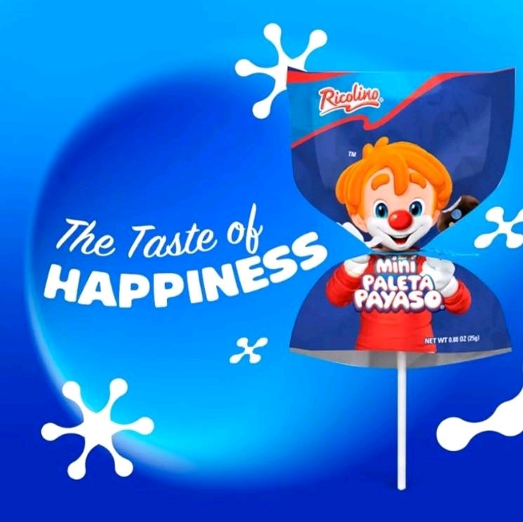 Mini Paleta Payaso Marshmellow com chocolate y gomis--15 unidades en caja