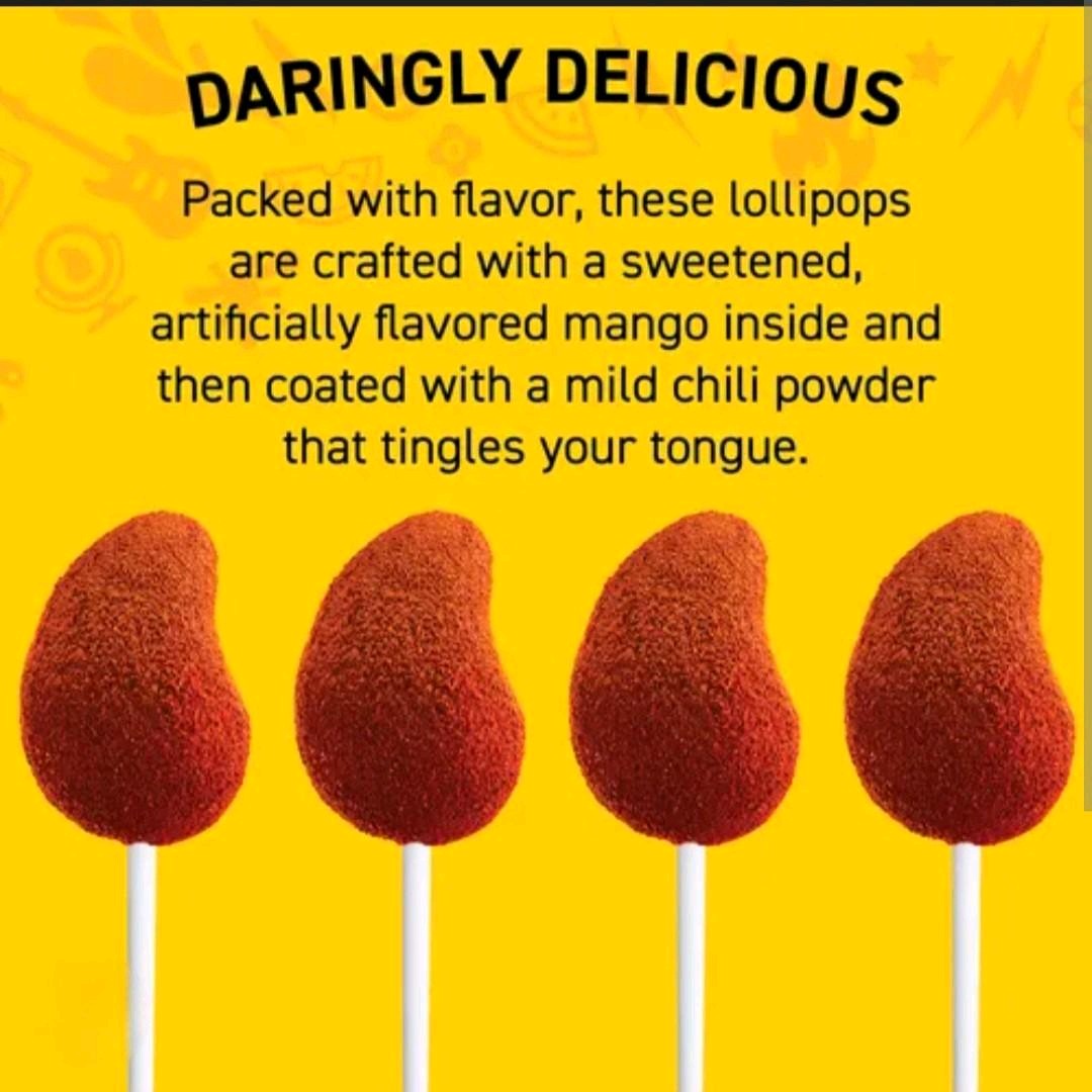 Vero Paleta Mango Chile.. 40 pzas en Bolsa