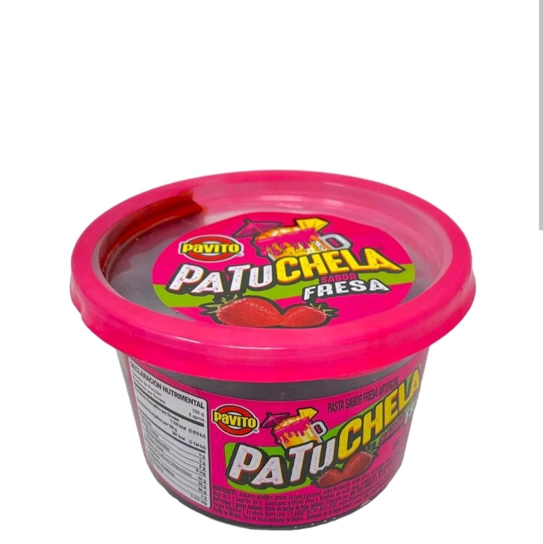 Patuchela Dulce sabor Fresa en forma de Pasta para Micheladas