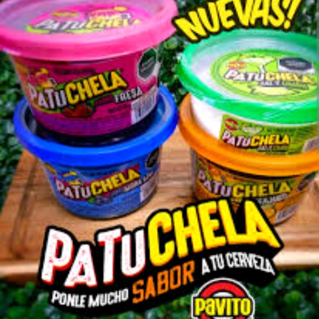Patuchela Dulce sabor Fresa en forma de Pasta para Micheladas