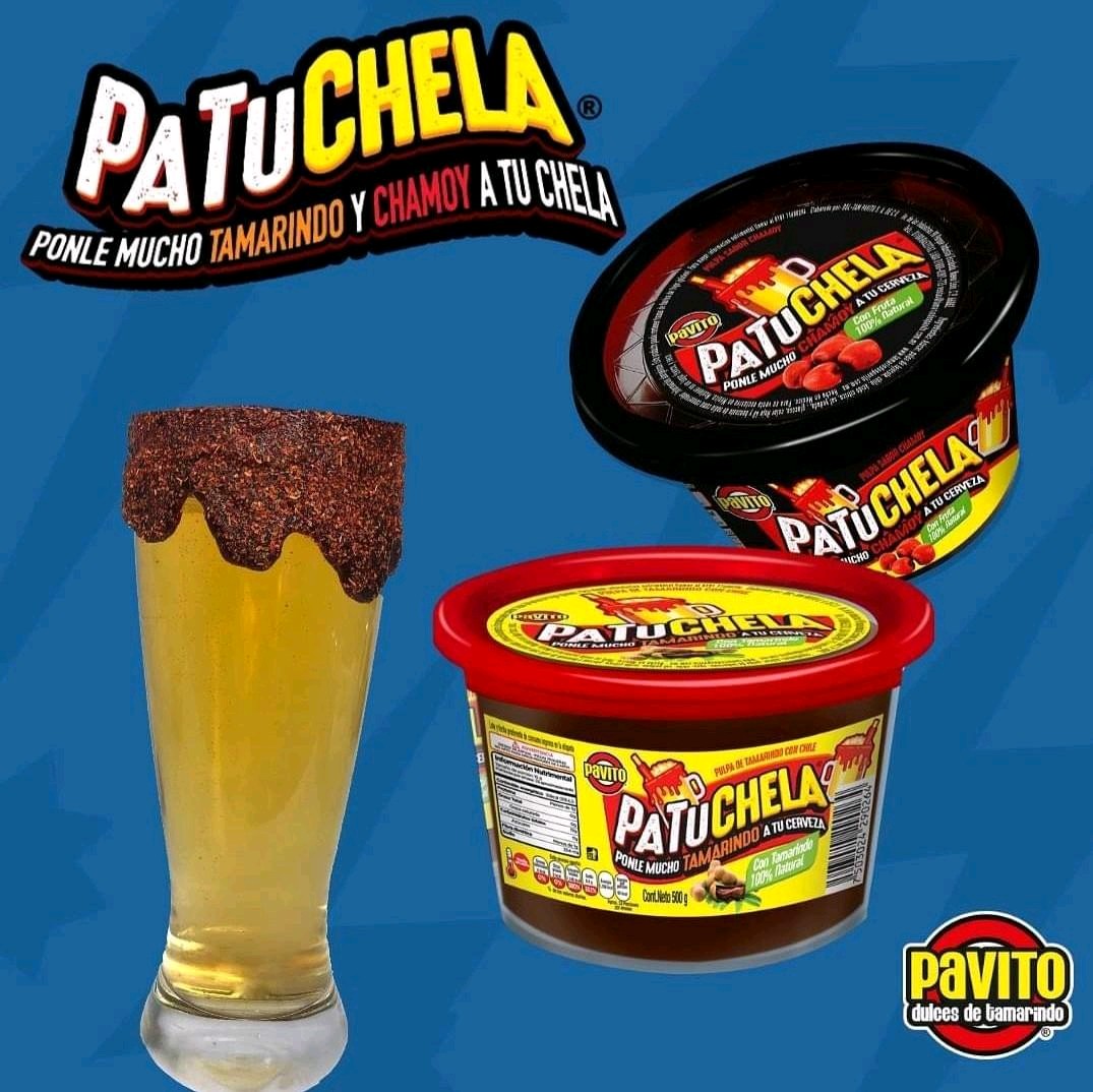 Patuchela sabor Chamoy Dulce en Pasta para Michelada