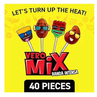 Vero Paletas Banda Mix-- 40pzas en bolsa