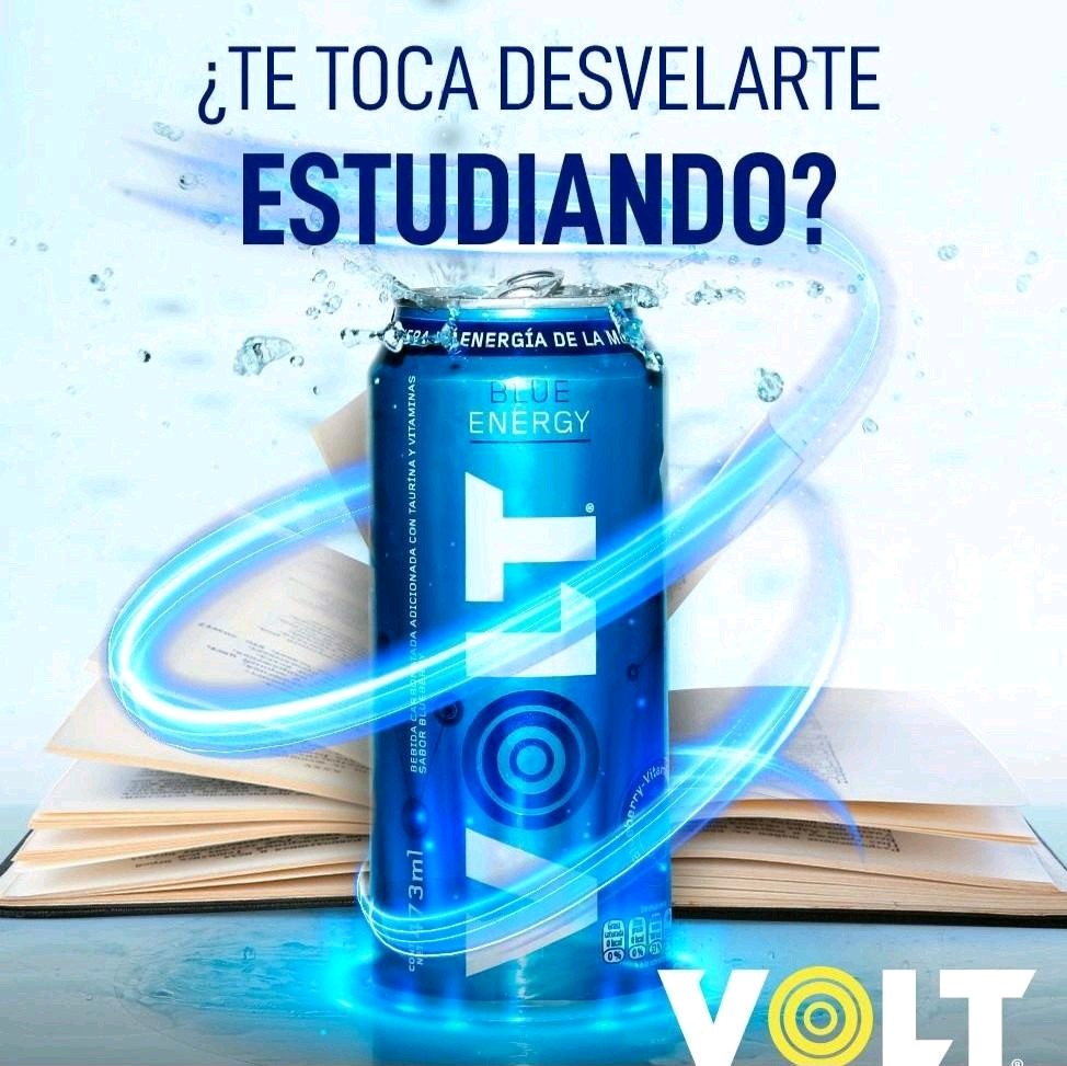 Volt Mora Azul Bebida Energizante--6 Pack