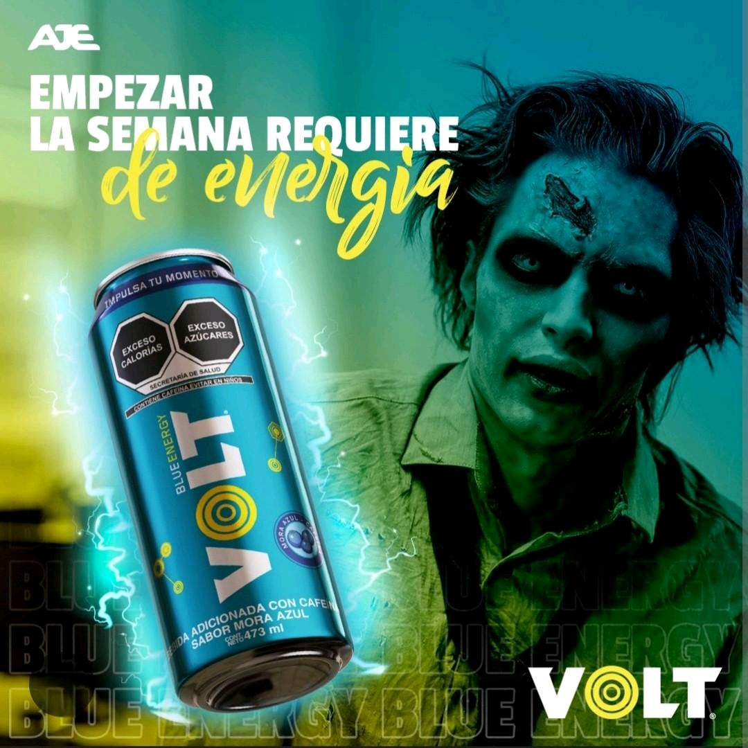 Volt Mora Azul Bebida Energizante--6 Pack