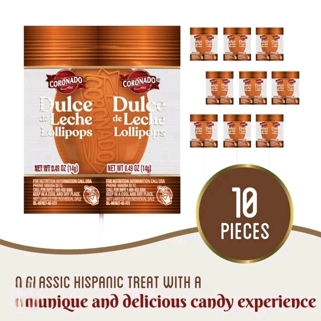 Paleta Coronado Dulce de Leche -- 10 Paletas