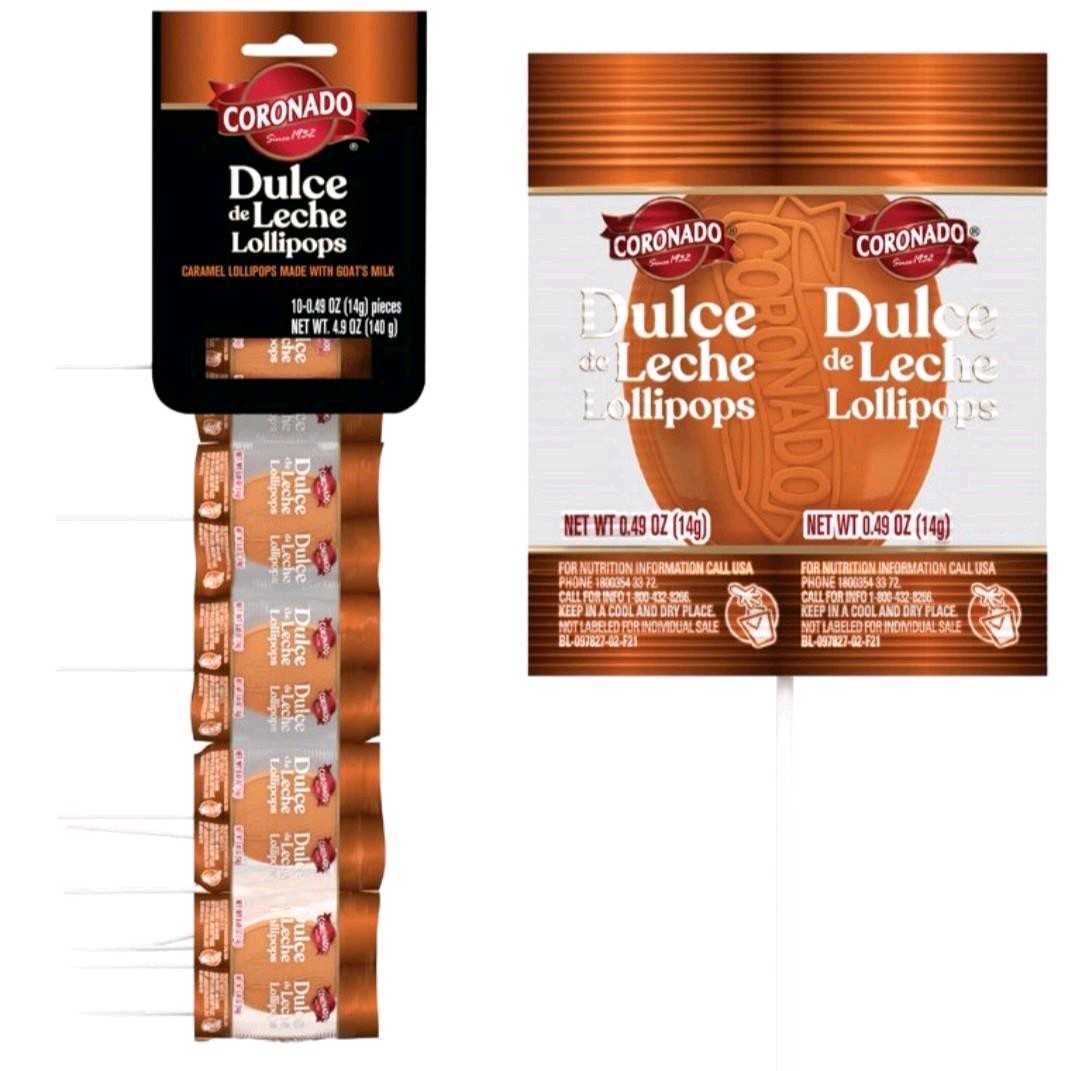 Paleta Coronado Dulce de Leche -- 10 Paletas