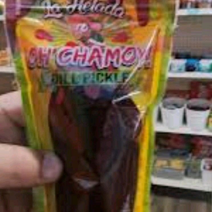 Pepinillos Picantes sabor Chamoy La Helada OH Chamoy