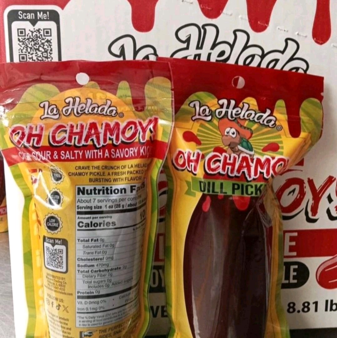 Pepinillos Picantes sabor Chamoy La Helada OH Chamoy