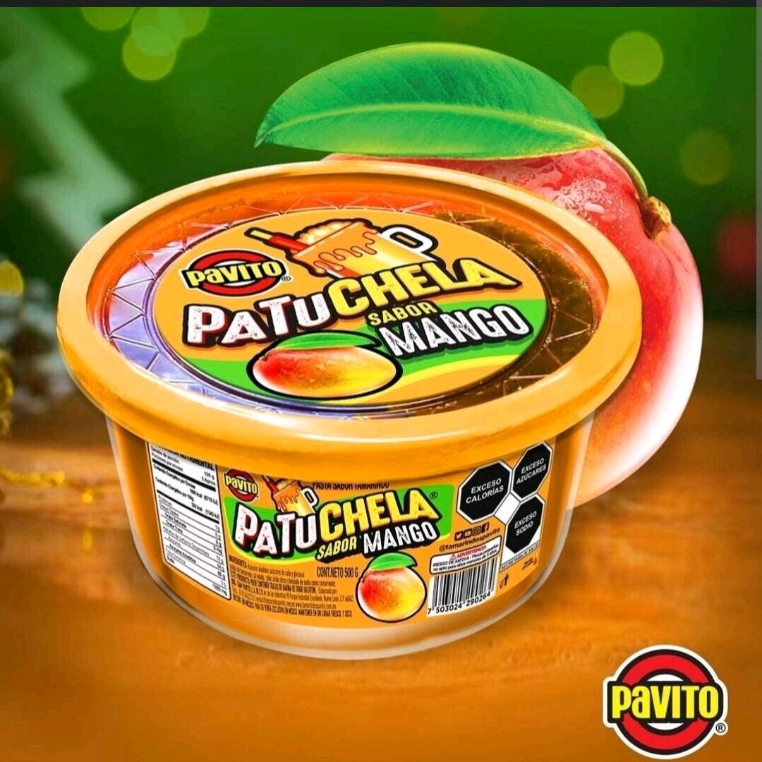 Patuchela sabor Mango Salsa Dulce en pasta para Micheladas