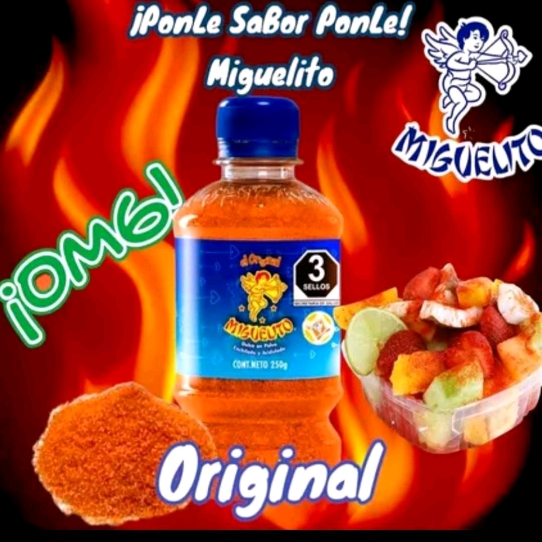 Miguelito en Polvo, sasonador en Polvo Pequeño 250g