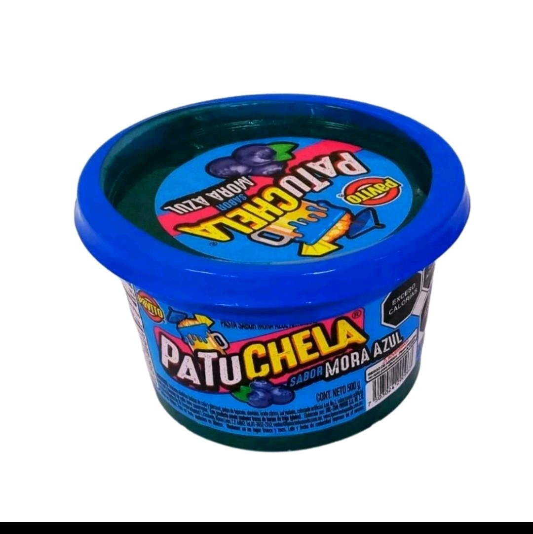 Patuchela Sabor Mora Azul-- Salsa Dulce en Pasta para Micheladas