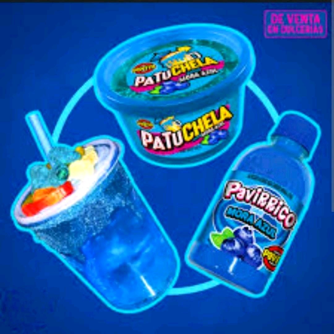 Patuchela Sabor Mora Azul-- Salsa Dulce en Pasta para Micheladas
