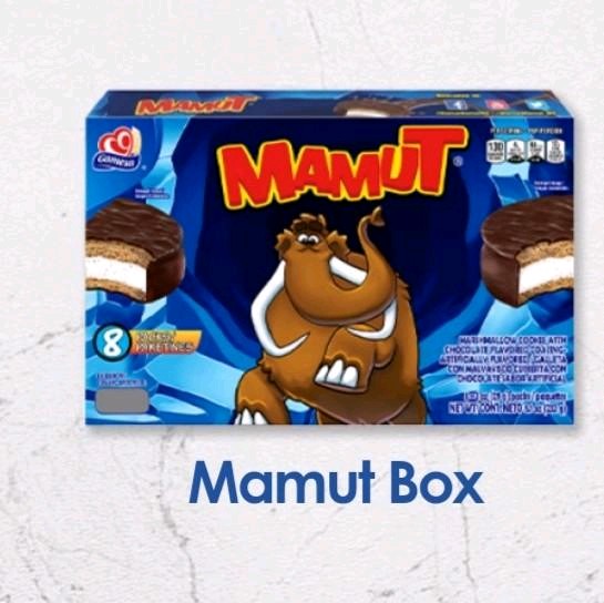 Galletas Mamut Gamesa relleno de Chocolate y Marshmellow