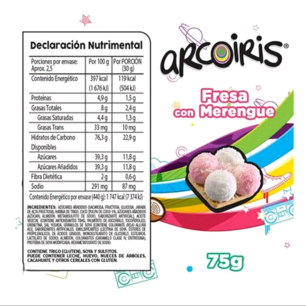 Galletas Gamesa Arcoiris