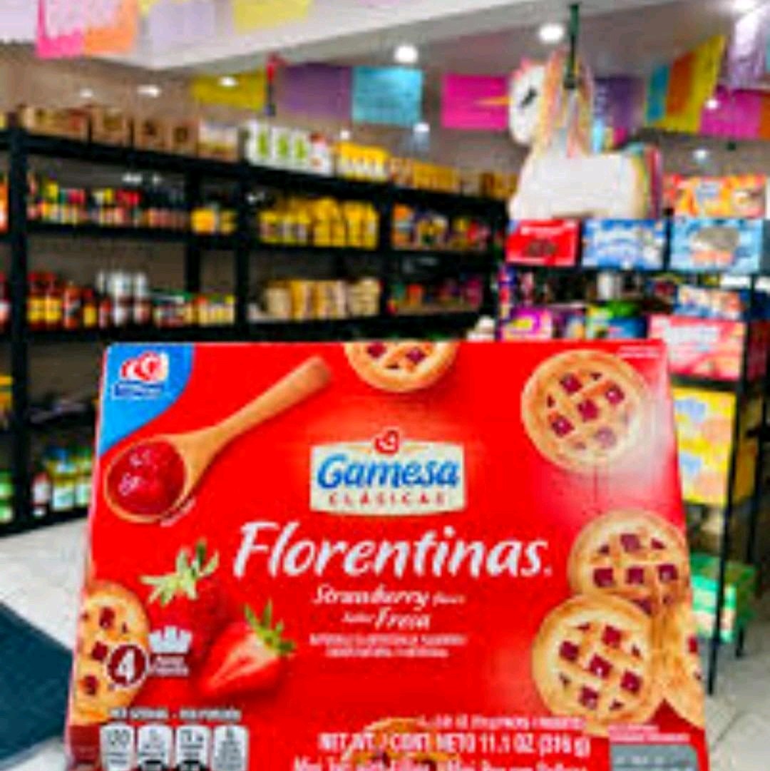 Galletas Gamesa Florentinas de fresa
