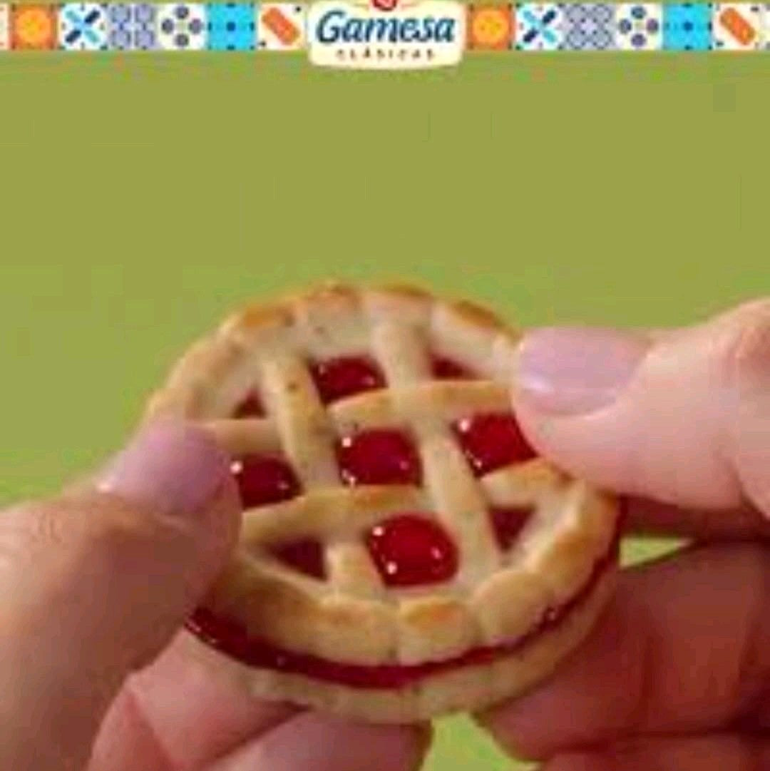 Galletas Gamesa Florentinas de fresa