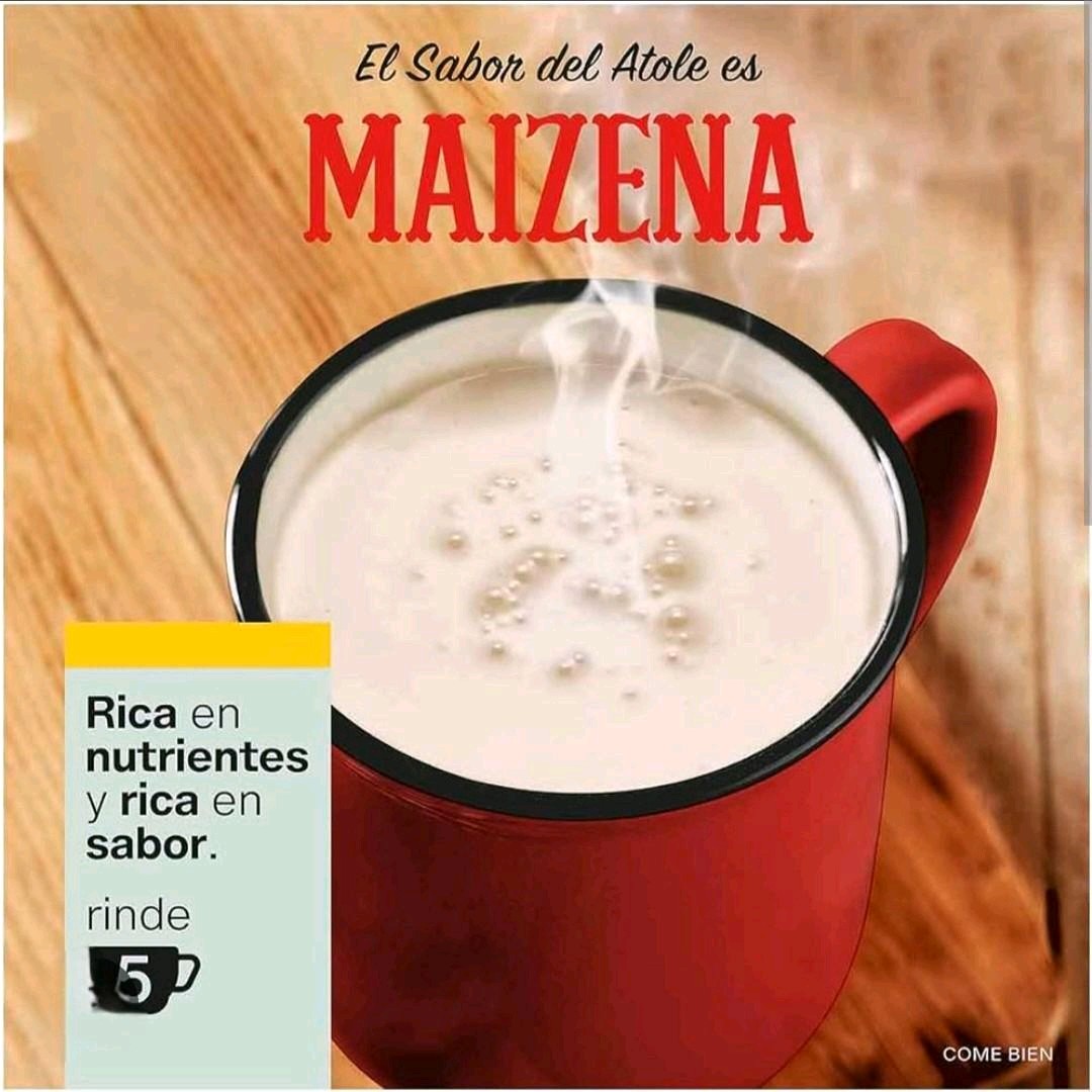 Maizena de Sabores ( fresa, Vainilla, Chocolate y Coco)-- 5 sabores