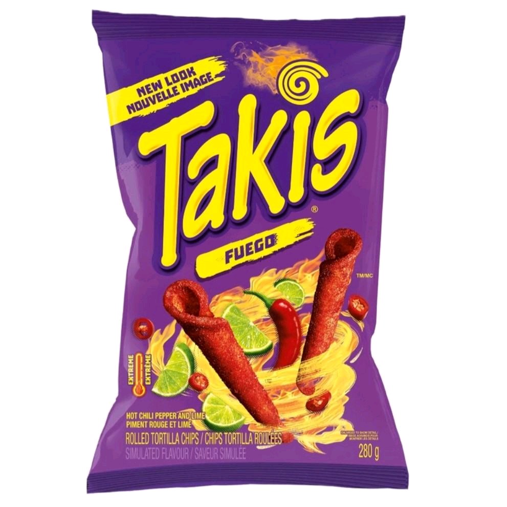 Takis Fuego 9oz--2 Paketes en Caja