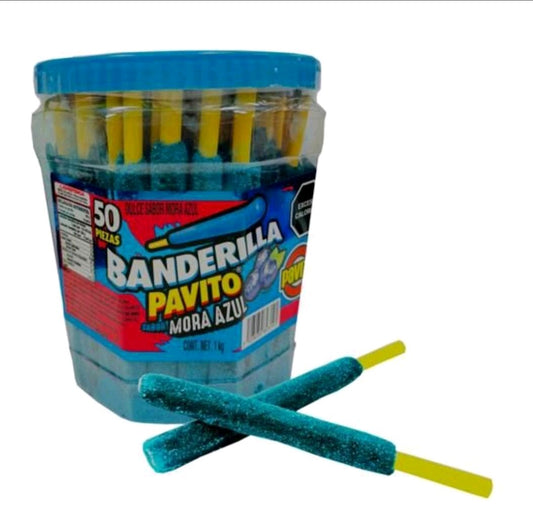 Banderillas Pavirrico Mora Azul 1kg-- 50pzas