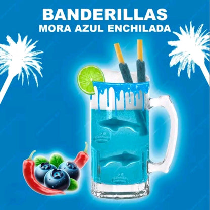 Banderillas Pavirrico Mora Azul 1kg-- 50pzas