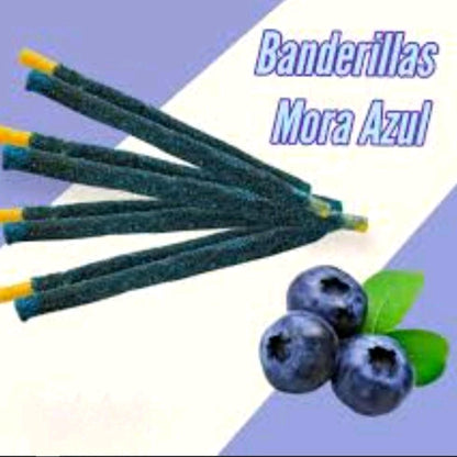 Banderillas Pavirrico Mora Azul 1kg-- 50pzas