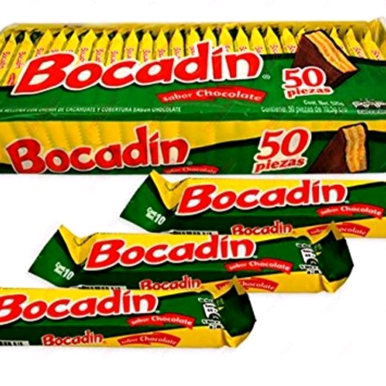 Bocadin galleta con chocolate 50pzas