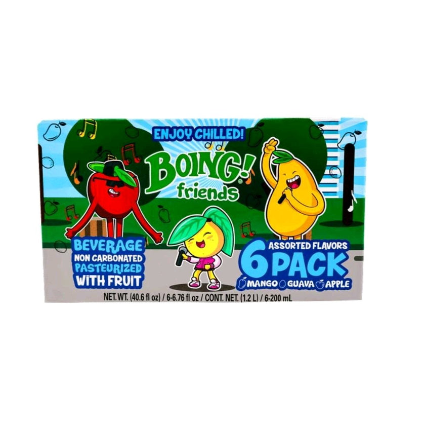 Boing Friends Triangulo 6Pack-- Jugos de Sabores