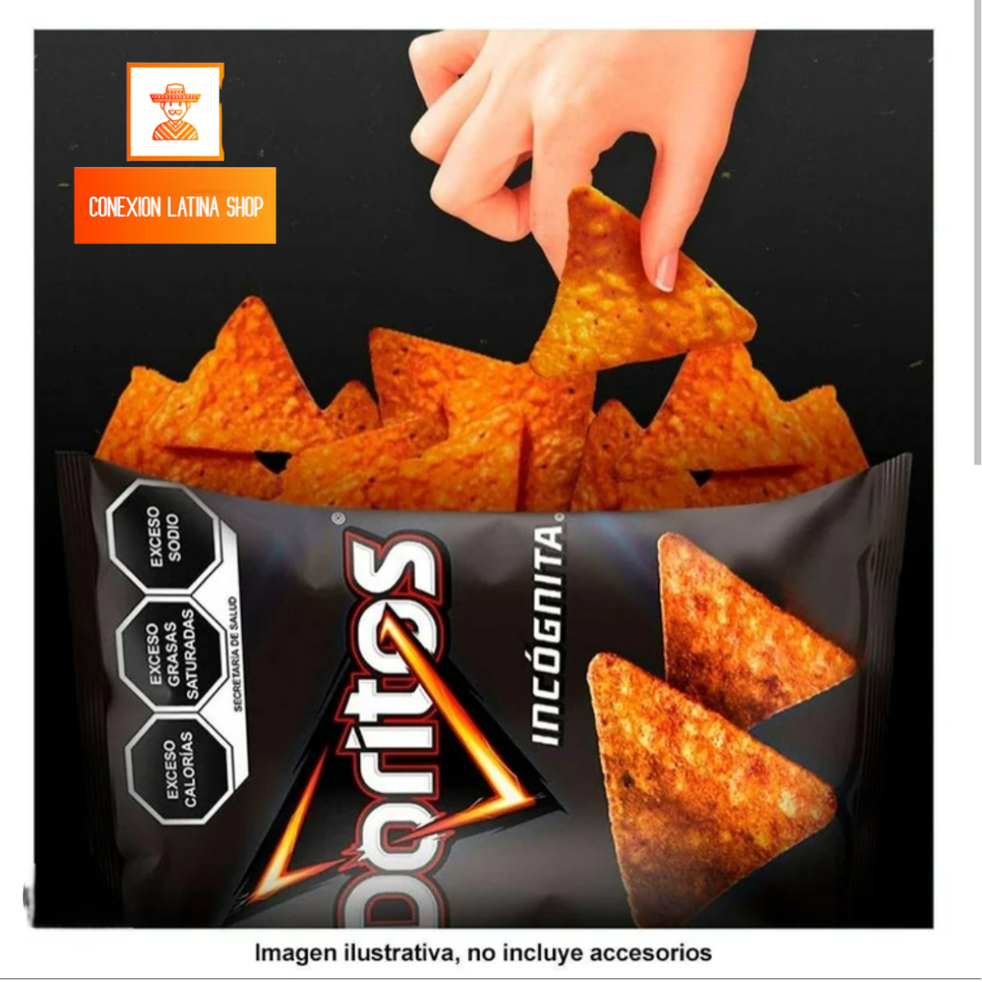 Doritos Incognita... Paquetes Pequeños... 5 Doritos en la caja