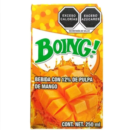 Beverage Boing Juice From Mexico 500ml 4 flavors 4Pack ( Apple, Mango, Grape, Guava) Fruit