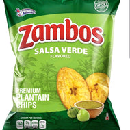 Zambos Salsa Verde-- Platanitos Chips