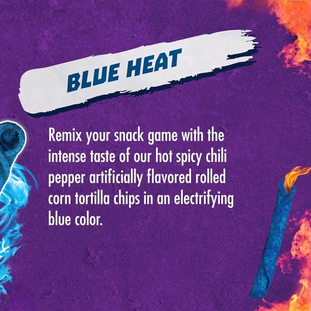 Takis Azul Chili-- 2 Paquetes Grandes