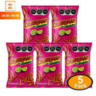 Churrumaiz Chips Chili Limon--- 5 Paquetes Pequeños