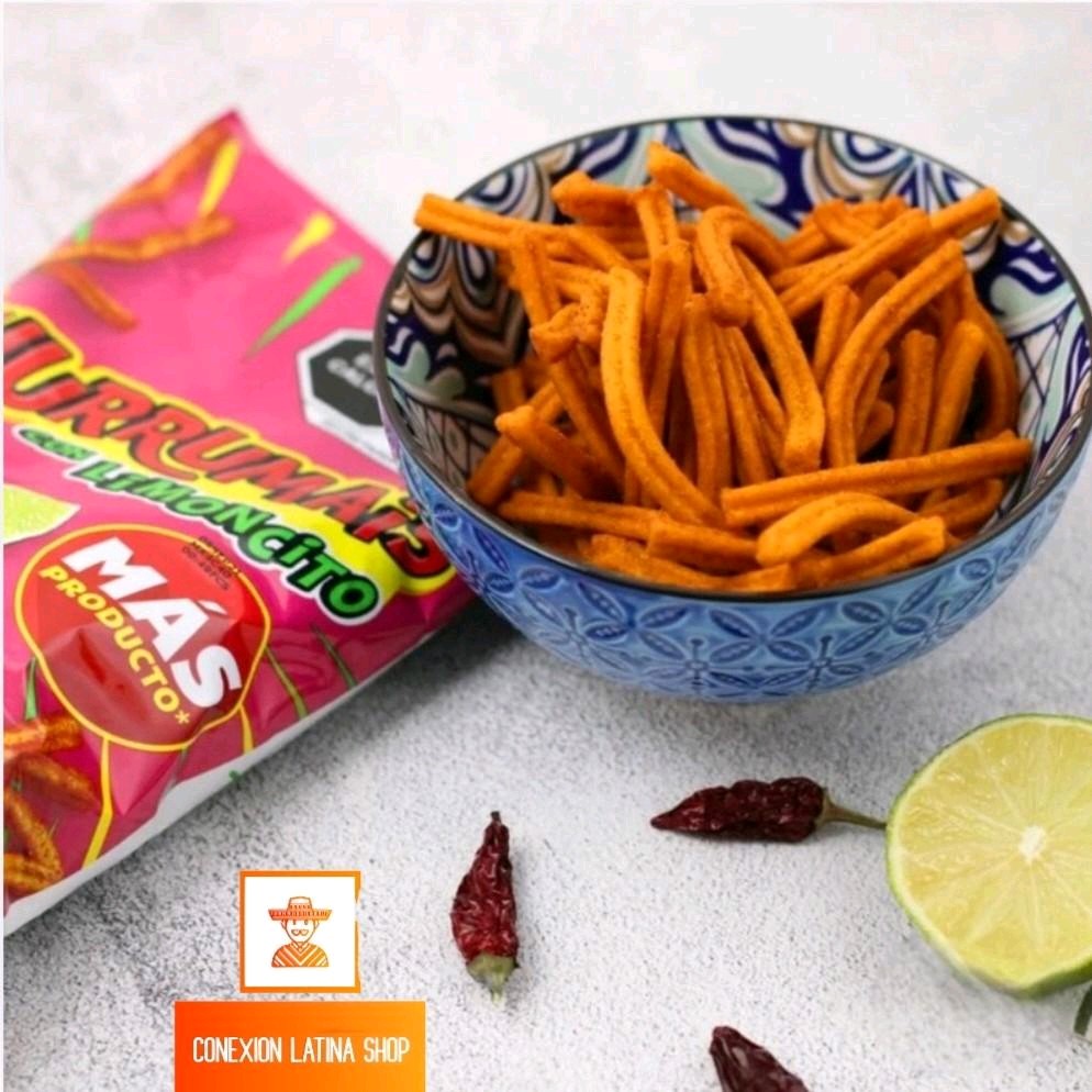 Churrumaiz Chips Chili Limon--- 5 Paquetes Pequeños