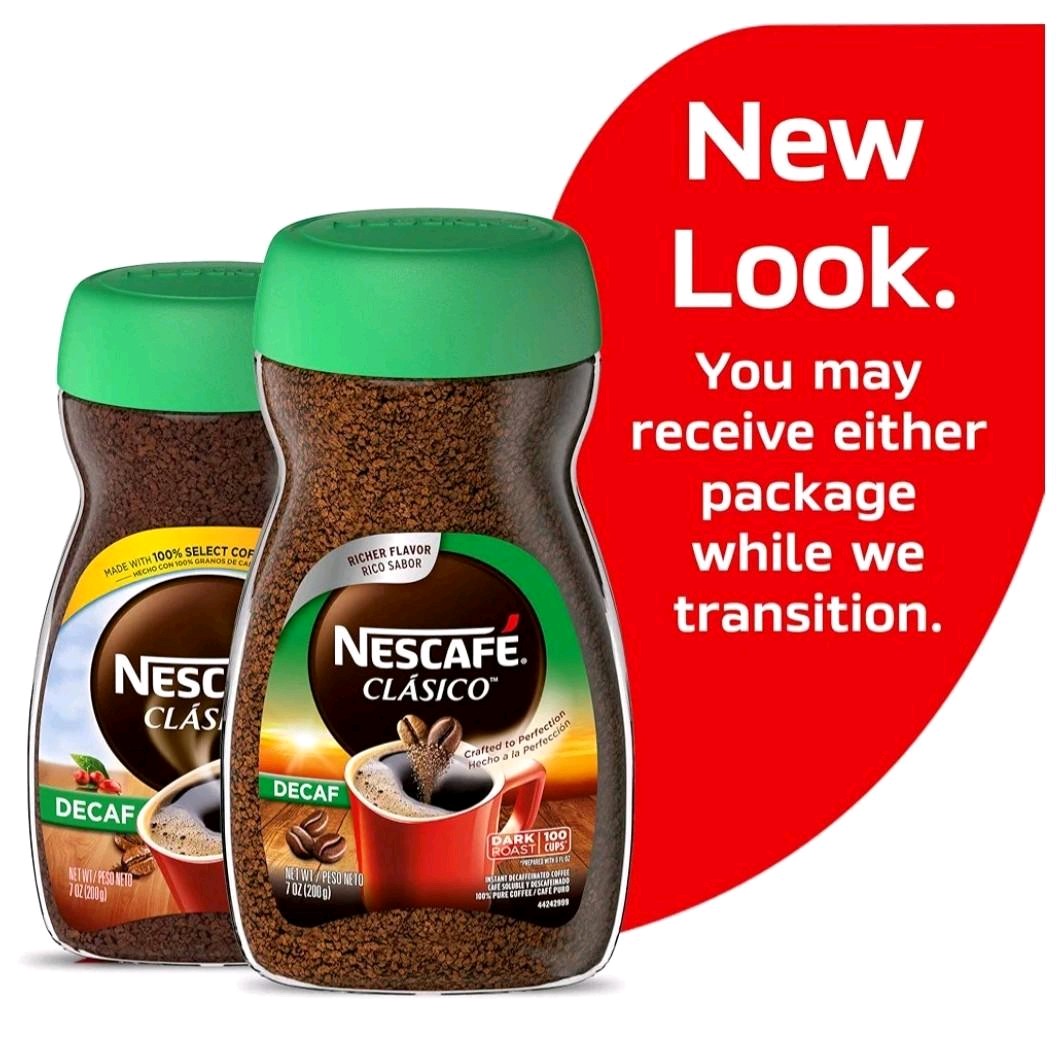 Nescafe Clasico Descafeinado 7oz
