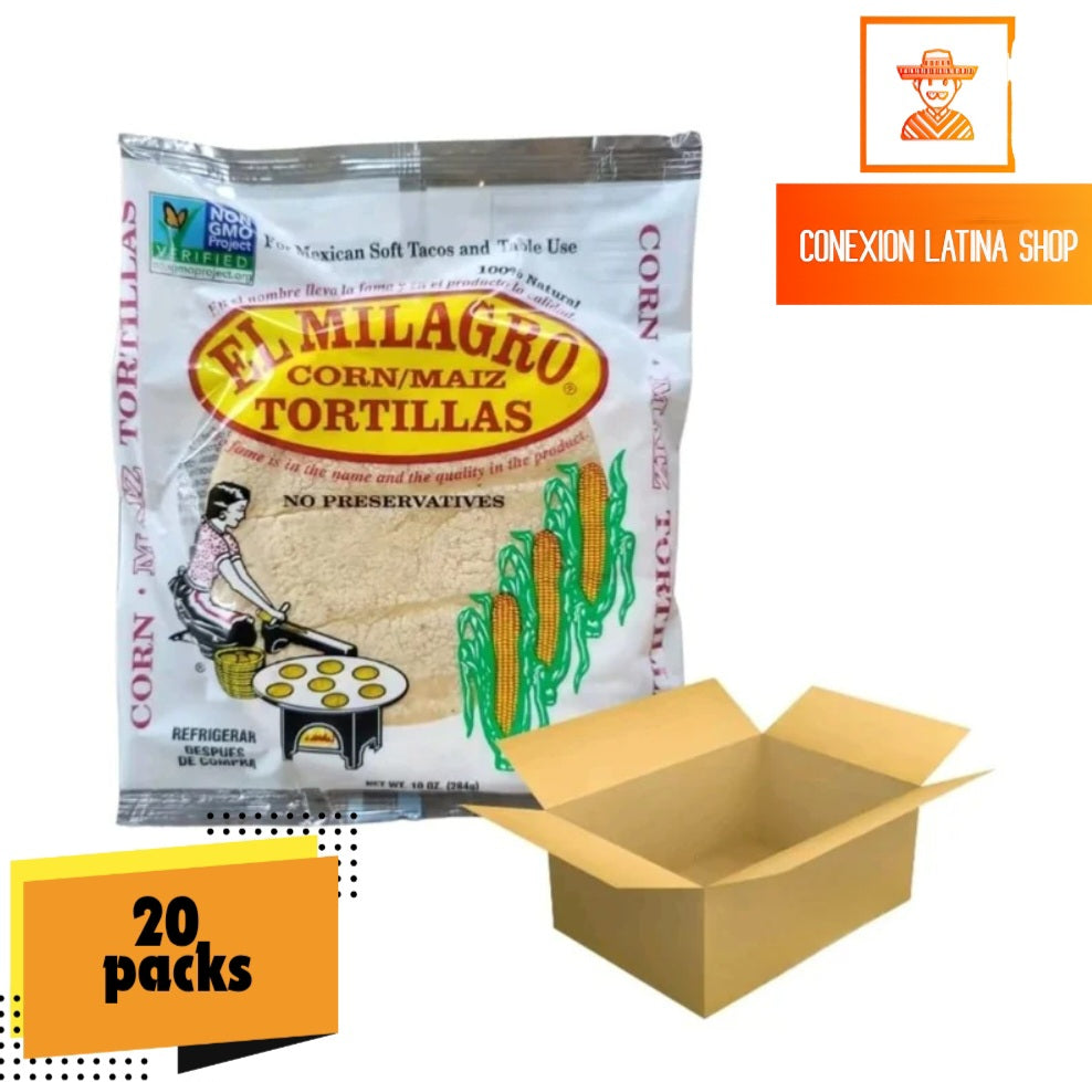 Tortilla Milagro 20 Packs de 10oz